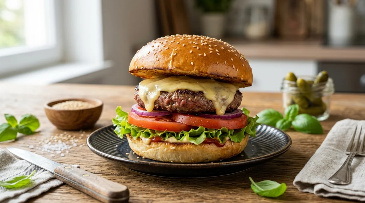 recette burger maison